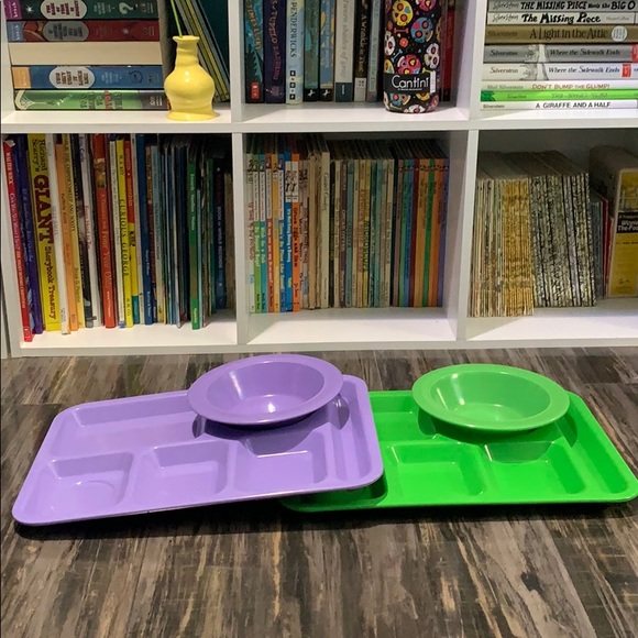 FREE W/ $10+ Purchase: Two Serving Tray & Bowl Sets - Picture 2 of 4